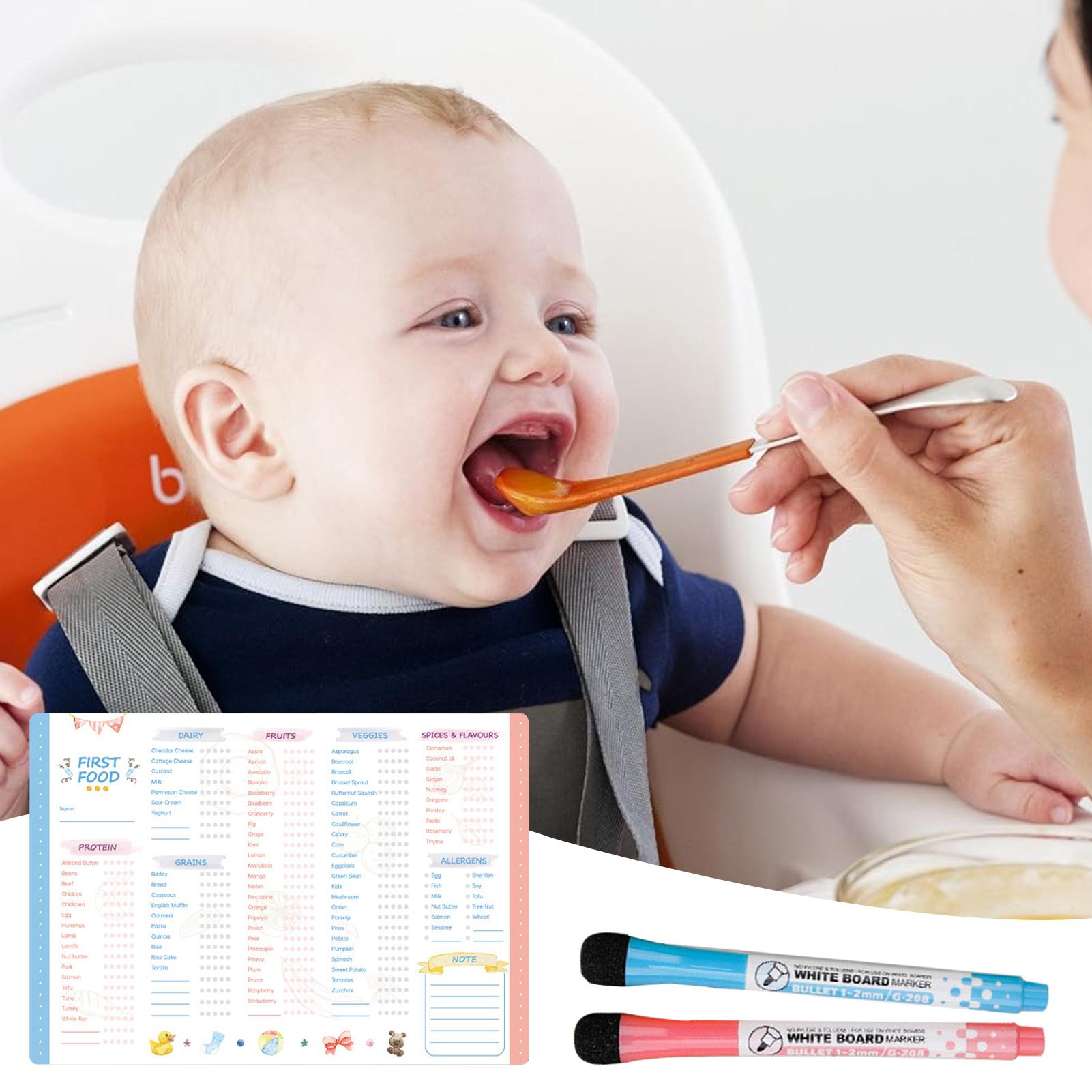 Baby Food List - Lista de Comprobación Magnética de Alimentos