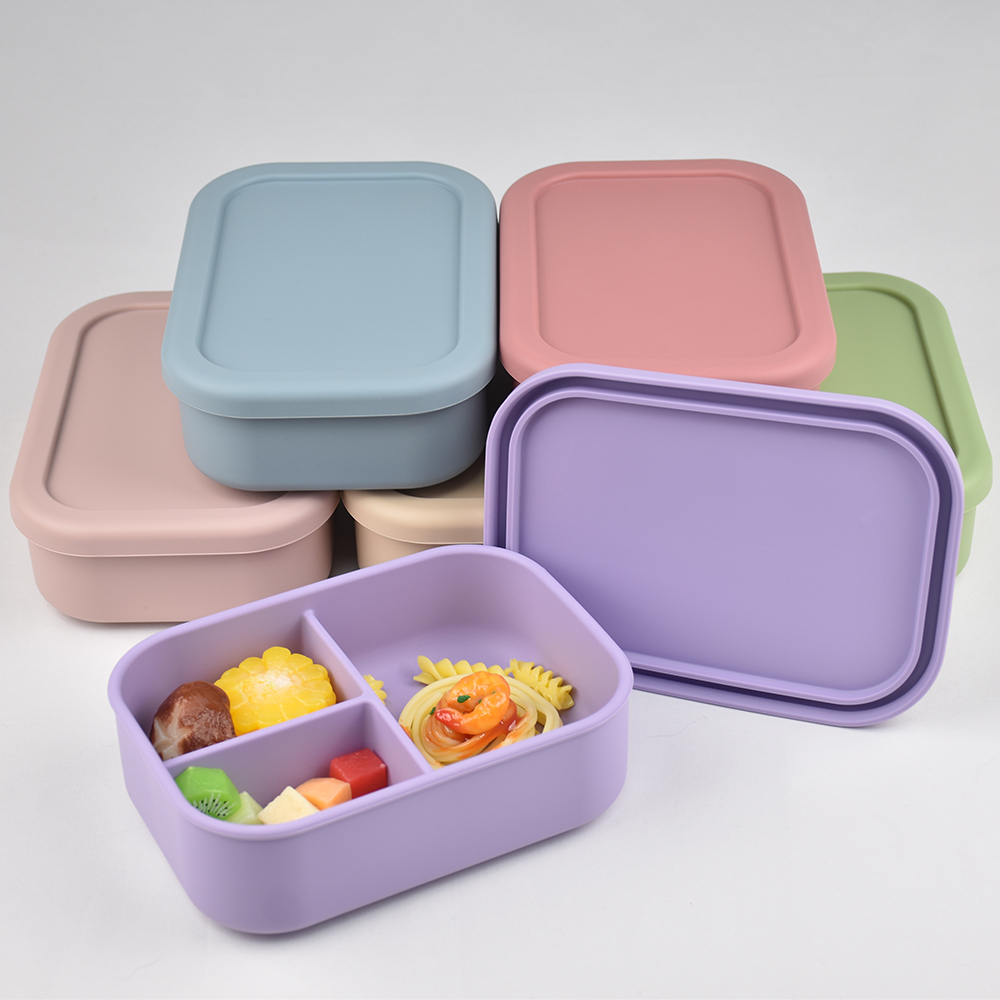 Baby Food Lunch - Fiambrera Bento de silicona de grado