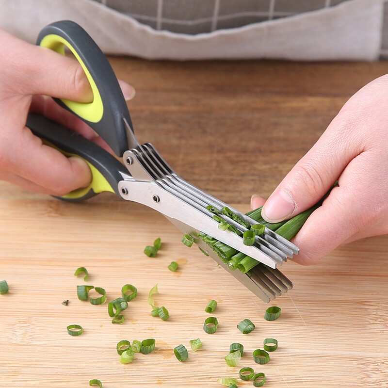Baby Food Scissors - Tijeras para cebollín picado, tijeras para