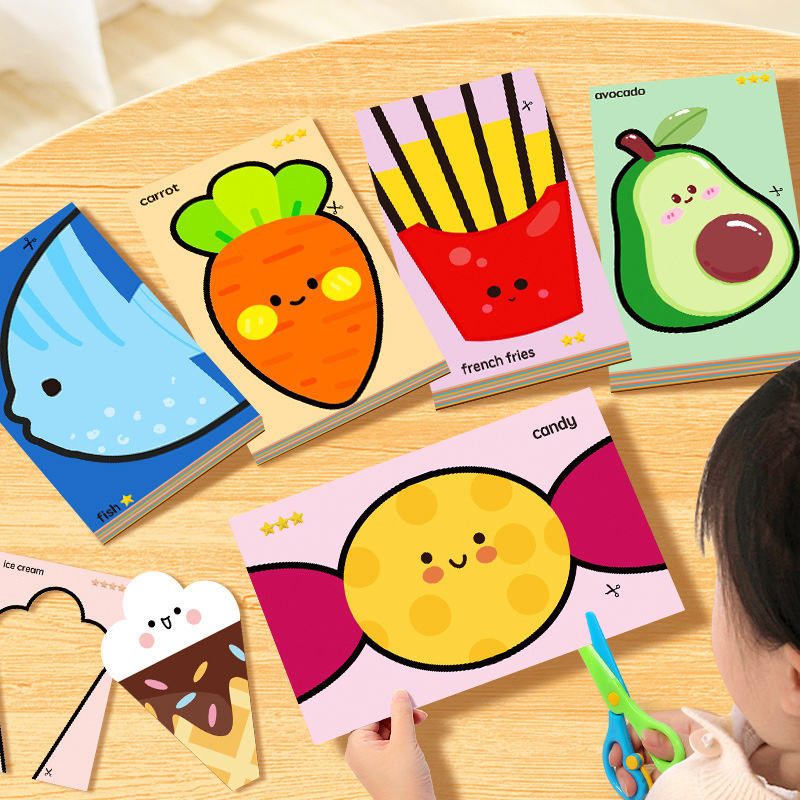 Baby Food Scissors - Recortes de Papel Hechos a Mano,