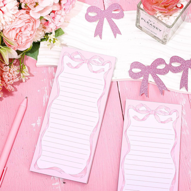 Baby Food List - Bloc de notas magnético Coquette con
