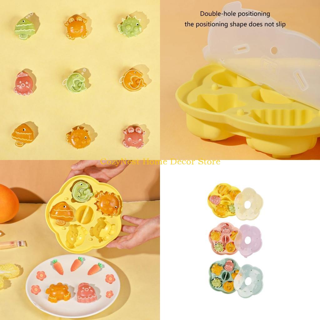 Baby Food Jelly - Moldes dibujos animados 92MF, molde para
