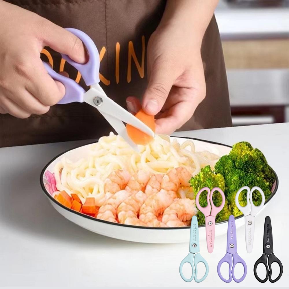 Baby Food Scissors - Tijeras de cerámica para bebés, molinos