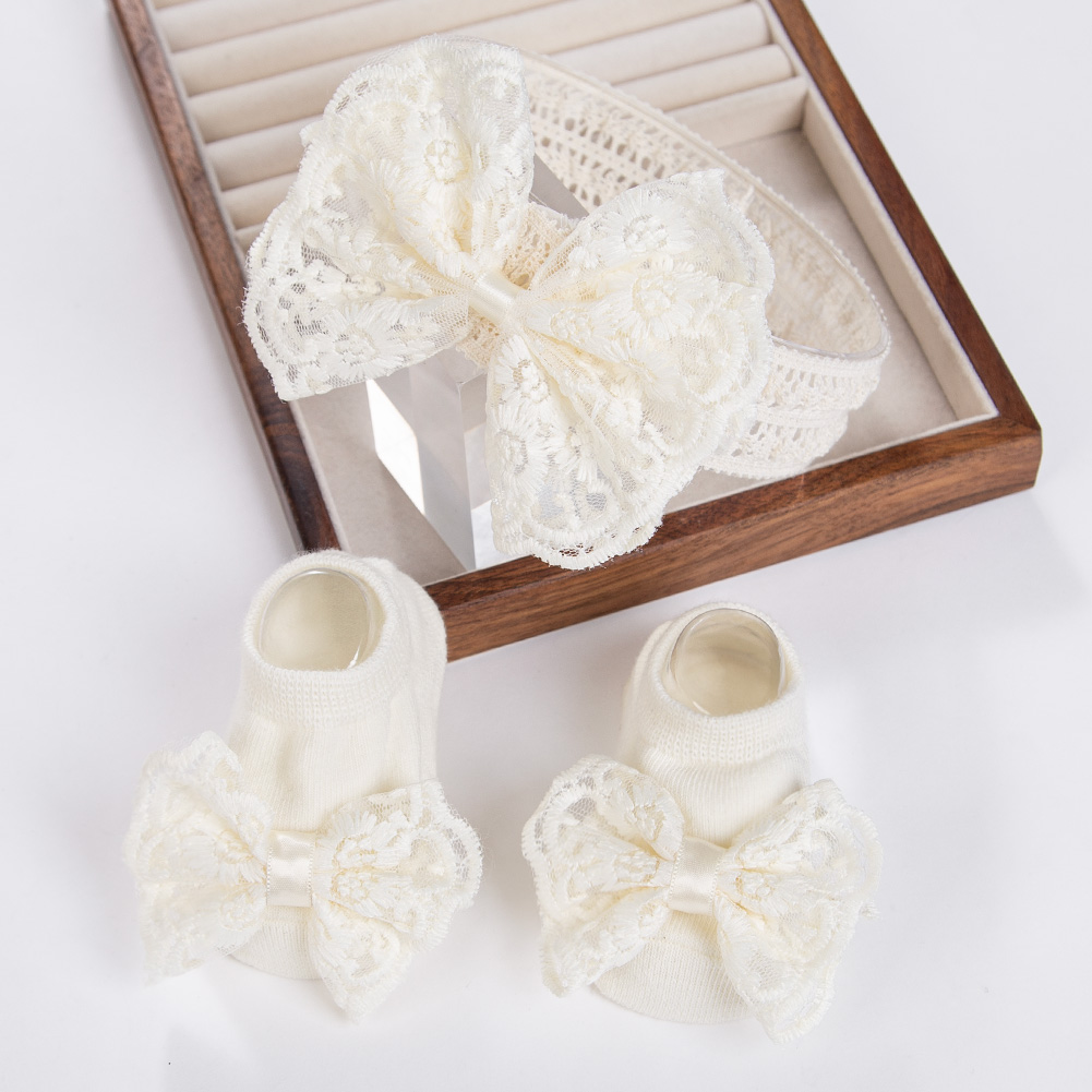 Baby Food Jelly - 3 unids/set de diademas y calcetines