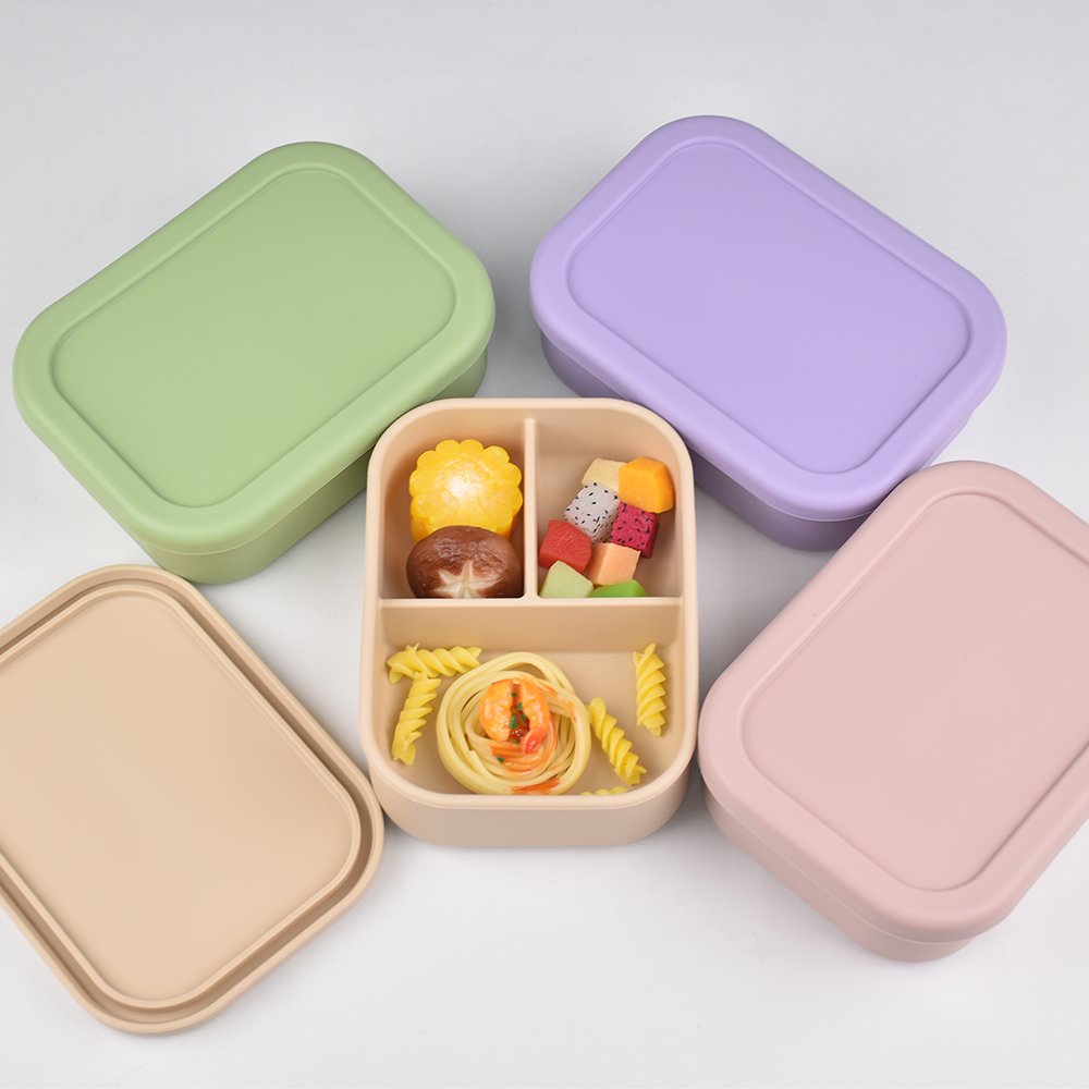 Fiambrera Bento de silicona de - Baby Food Lunch reseña y precio