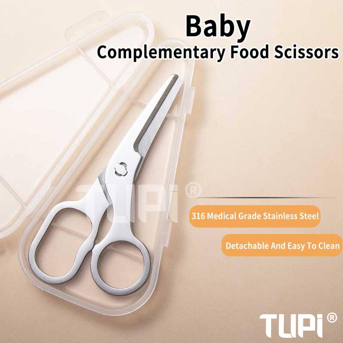 Tijeras para comida para bebés - Baby Food Scissors reseña y precio