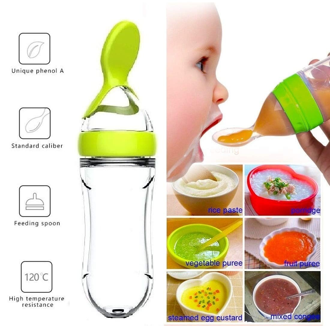 Botella de alimentación exprim - Baby Food Lunch reseña y precio