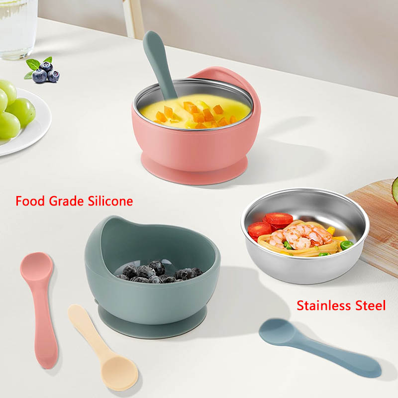 Juego de 3 uds de cuenco de al - Baby Food Lunch reseña y precio