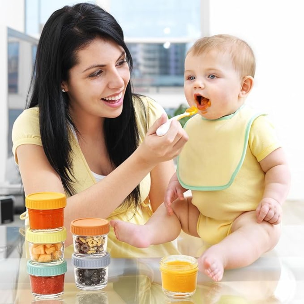 Juego de 6 Frascos de Vidrio p - Baby Food Jar reseña y precio