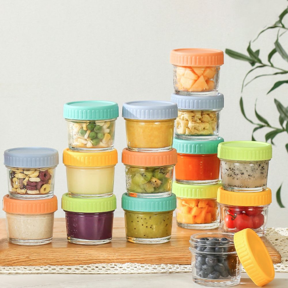 Juego de 6 Frascos de Vidrio p - Baby Food Jar reseña y precio