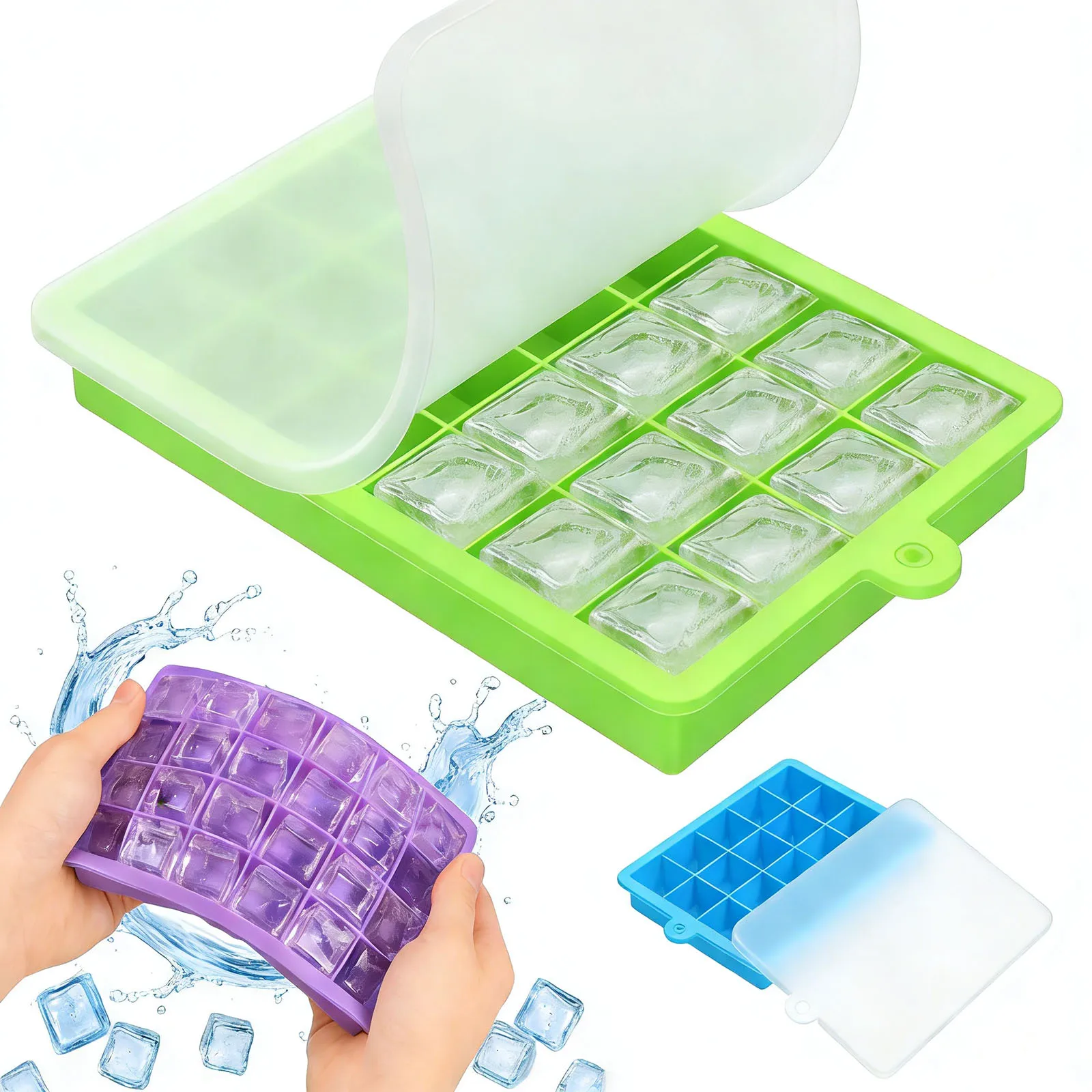 Molde de silicona para cubitos - Baby Food Jelly reseña y precio