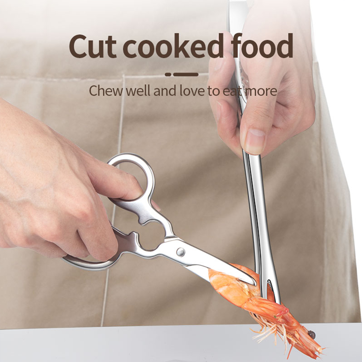Tijeras profesionales para com - Baby Food Scissors reseña y precio