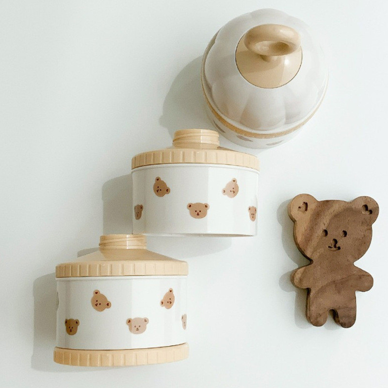 Caja de leche en polvo de oso  - Baby Food Lunch reseña y precio