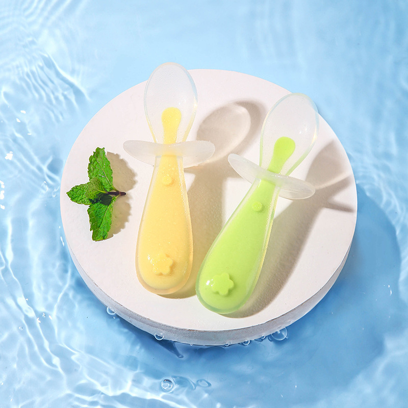 Cuchara de silicona para bebé, - Baby Food Lunch reseña y precio