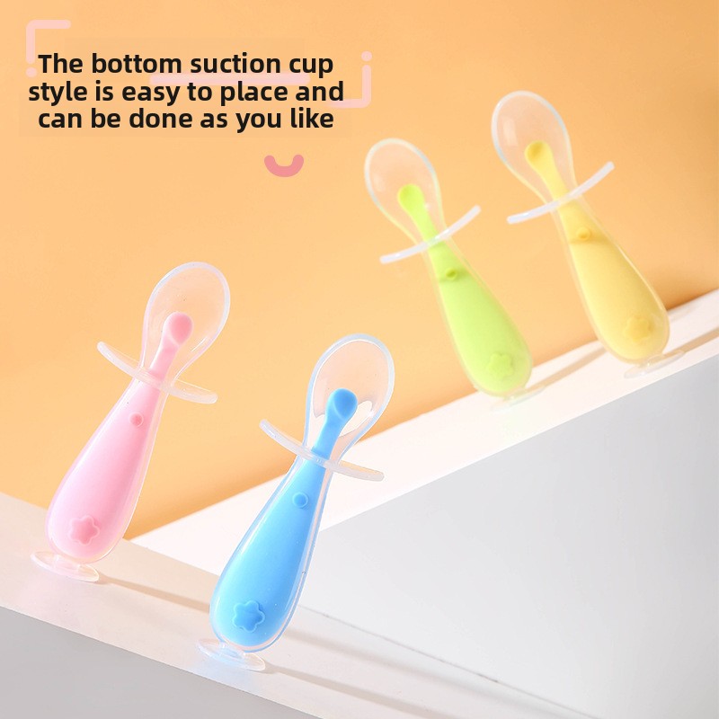 Cuchara de silicona para bebé, - Baby Food Lunch reseña y precio