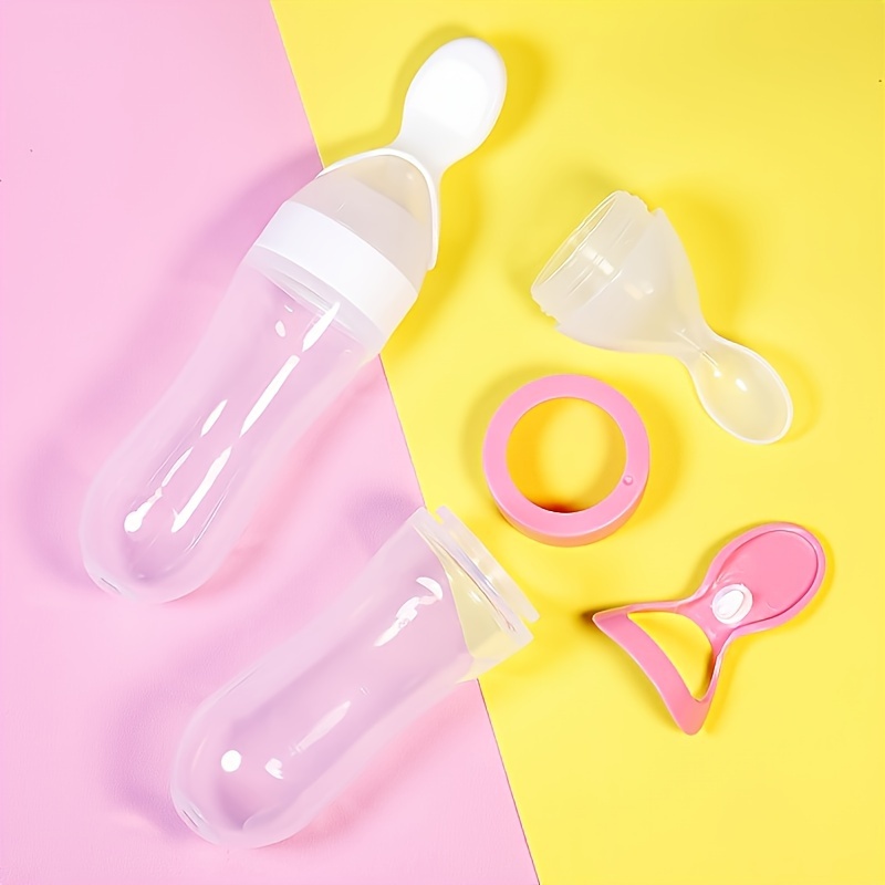 Biberón de silicona para alime - Baby Food Lunch reseña y precio