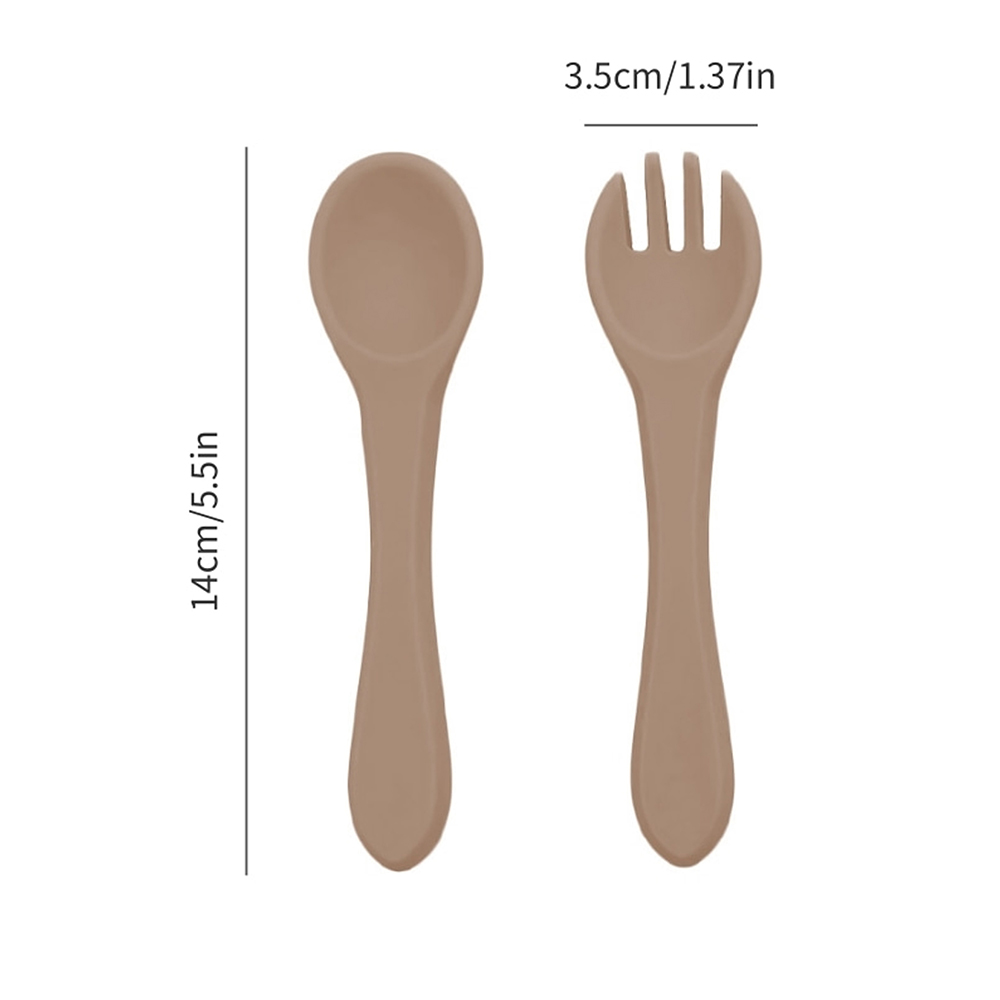 Cuchara y Tenedor de Silicona  - Baby Food Lunch reseña y precio