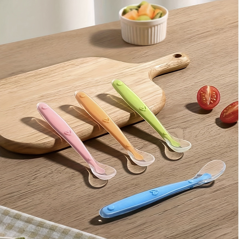 1/2 Piezas Cuchara de Silicona - Baby Food Lunch reseña y precio