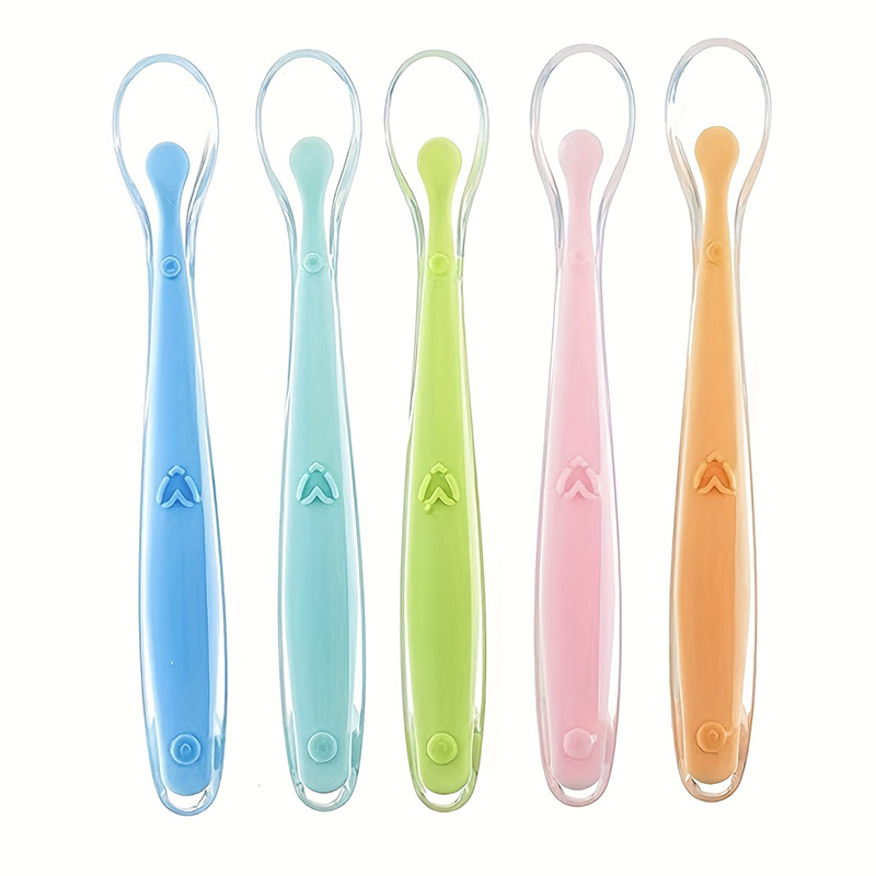 1/2 Piezas Cuchara de Silicona - Baby Food Lunch reseña y precio