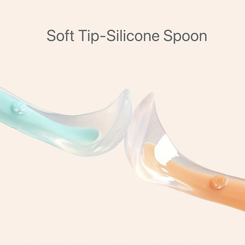 1/2 Piezas Cuchara de Silicona - Baby Food Lunch reseña y precio
