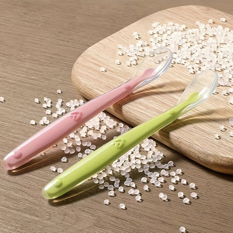1/2 Piezas Cuchara de Silicona - Baby Food Lunch reseña y precio