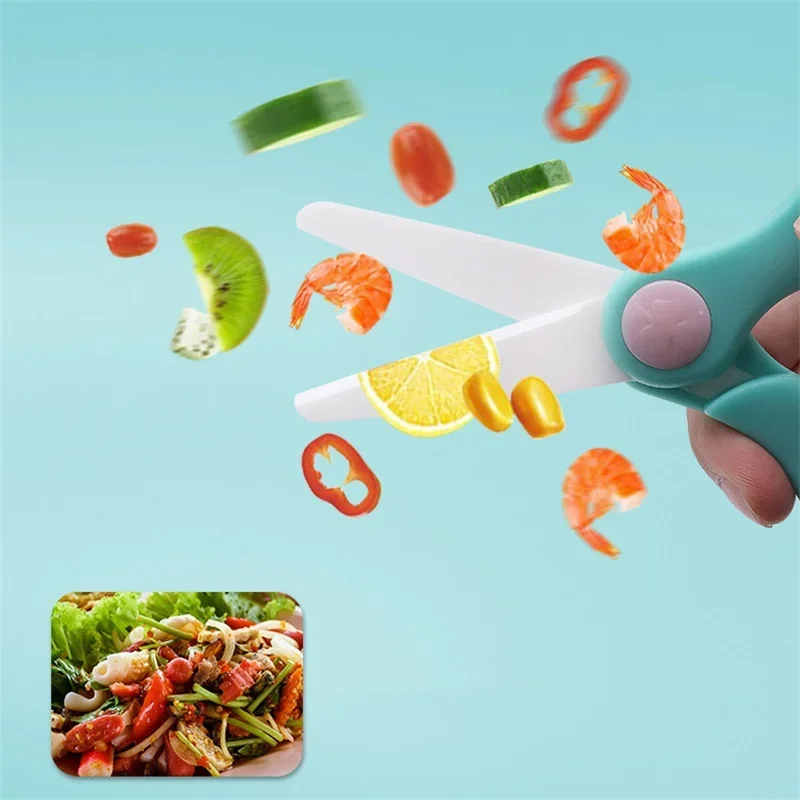 Tijeras de cocina para aliment - Baby Food Scissors reseña y precio