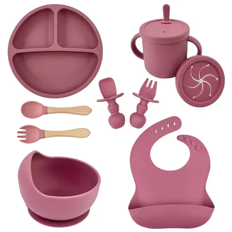 Juego de platos de silicona de - Baby Food Lunch reseña y precio