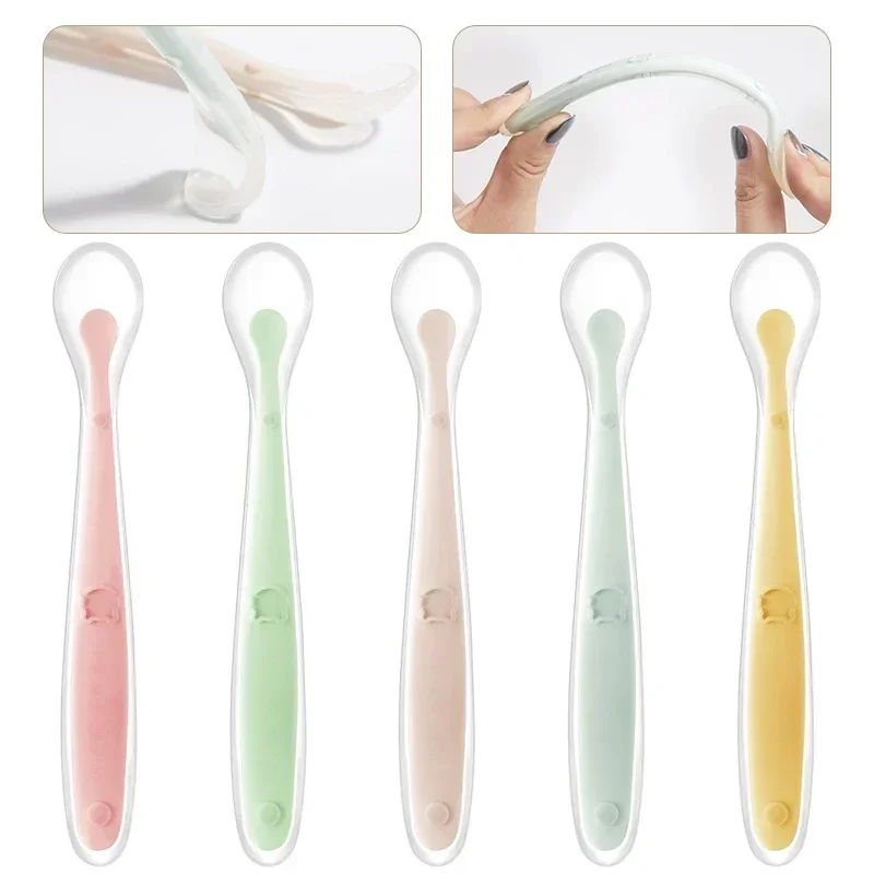 Cuchara de silicona suave para - Baby Food Lunch reseña y precio