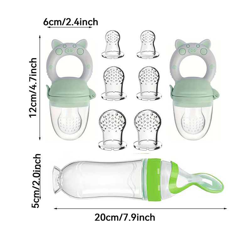Cubiertos de alimentación de 9 - Baby Food Lunch reseña y precio