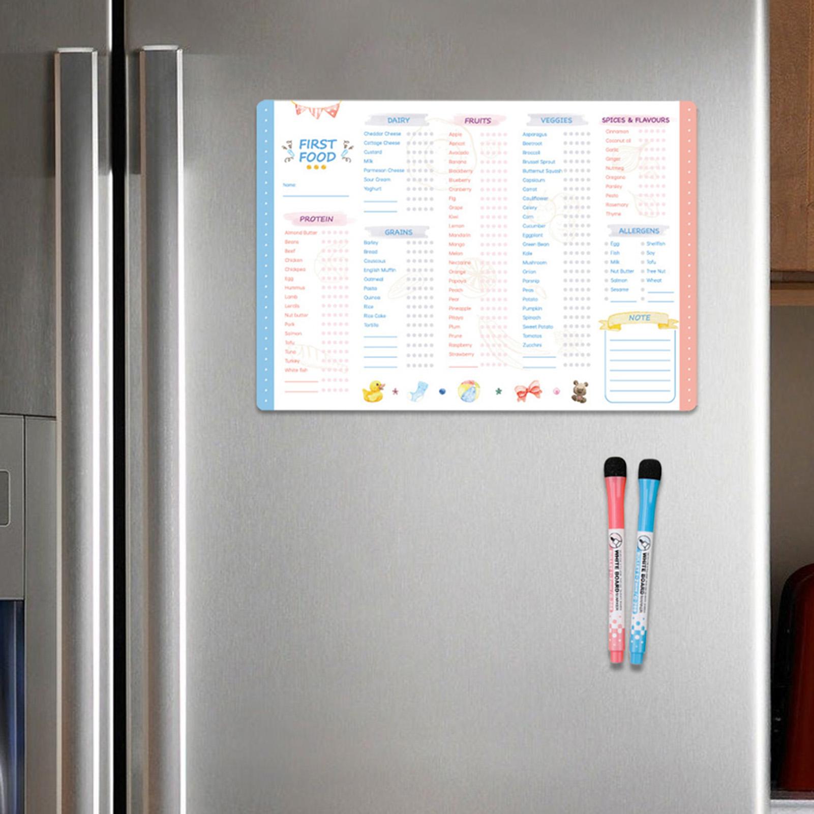 Tabla de Alimentos para Bebés  - Baby Food List reseña y precio
