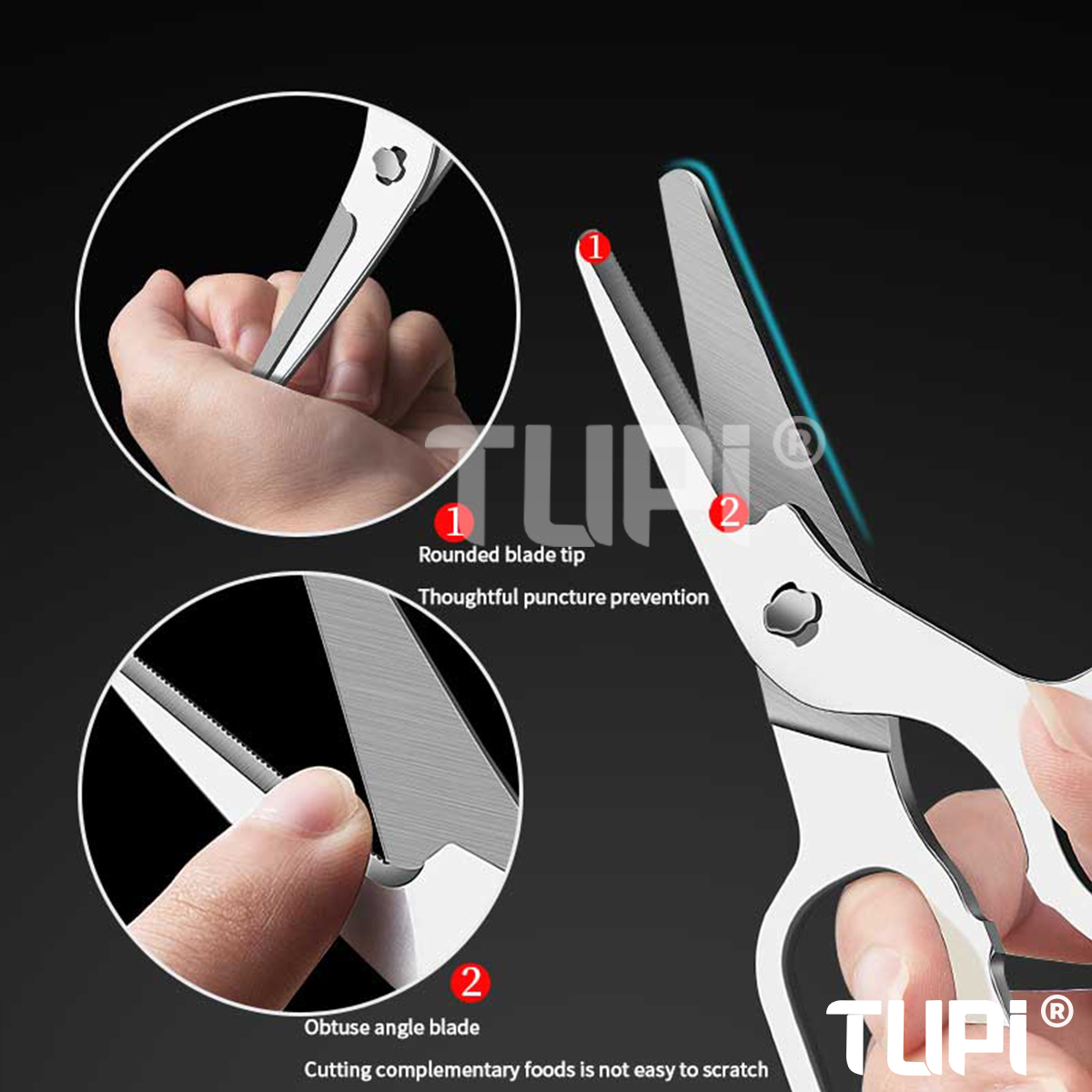 Tijeras para Alimentos para Be - Baby Food Scissors reseña y precio