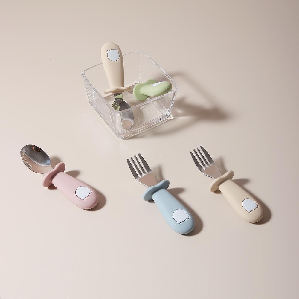 Cuchara y Tenedor de Silicona  - Baby Food Lunch reseña y precio